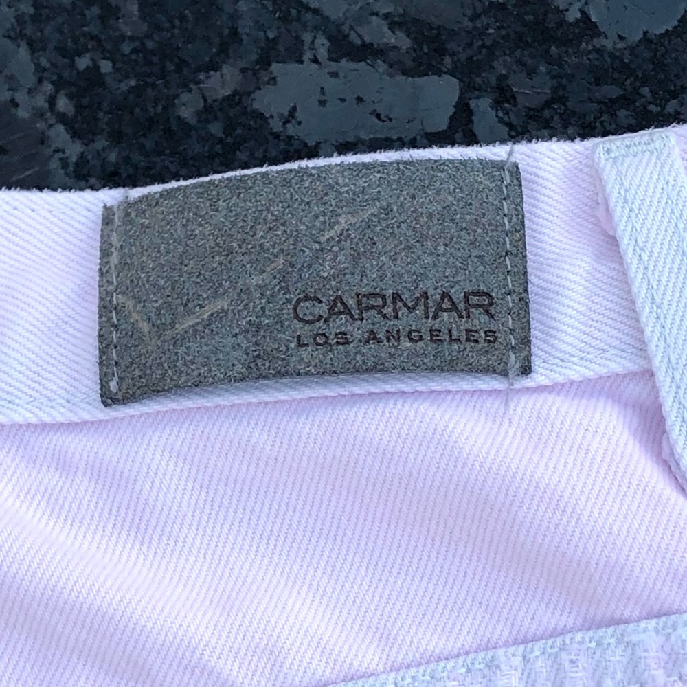 LF Carmar Beatrice Light Pink Distressed Skirt - Picture 4 of 9